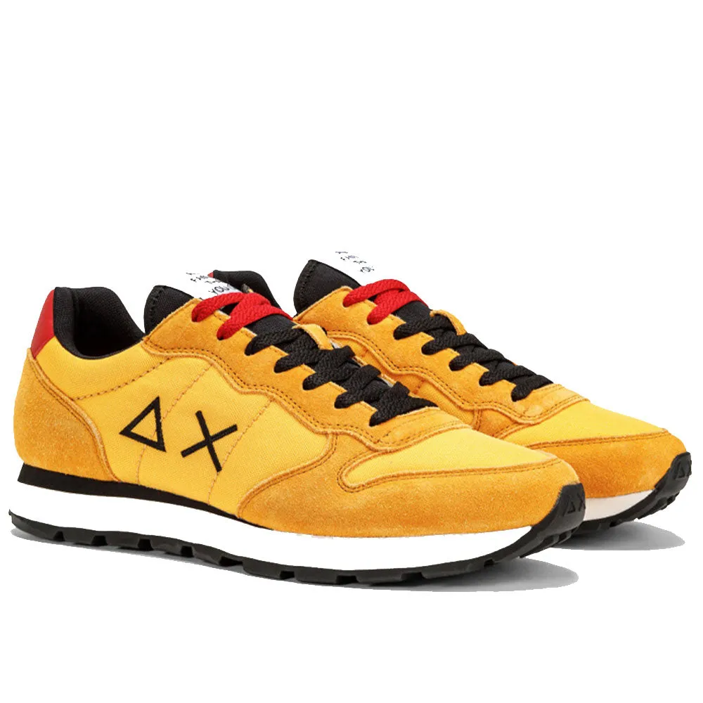 Scarpe Uomo Sun68 Sneakers Tom Solid Nylon Colore Giallo - Z41101