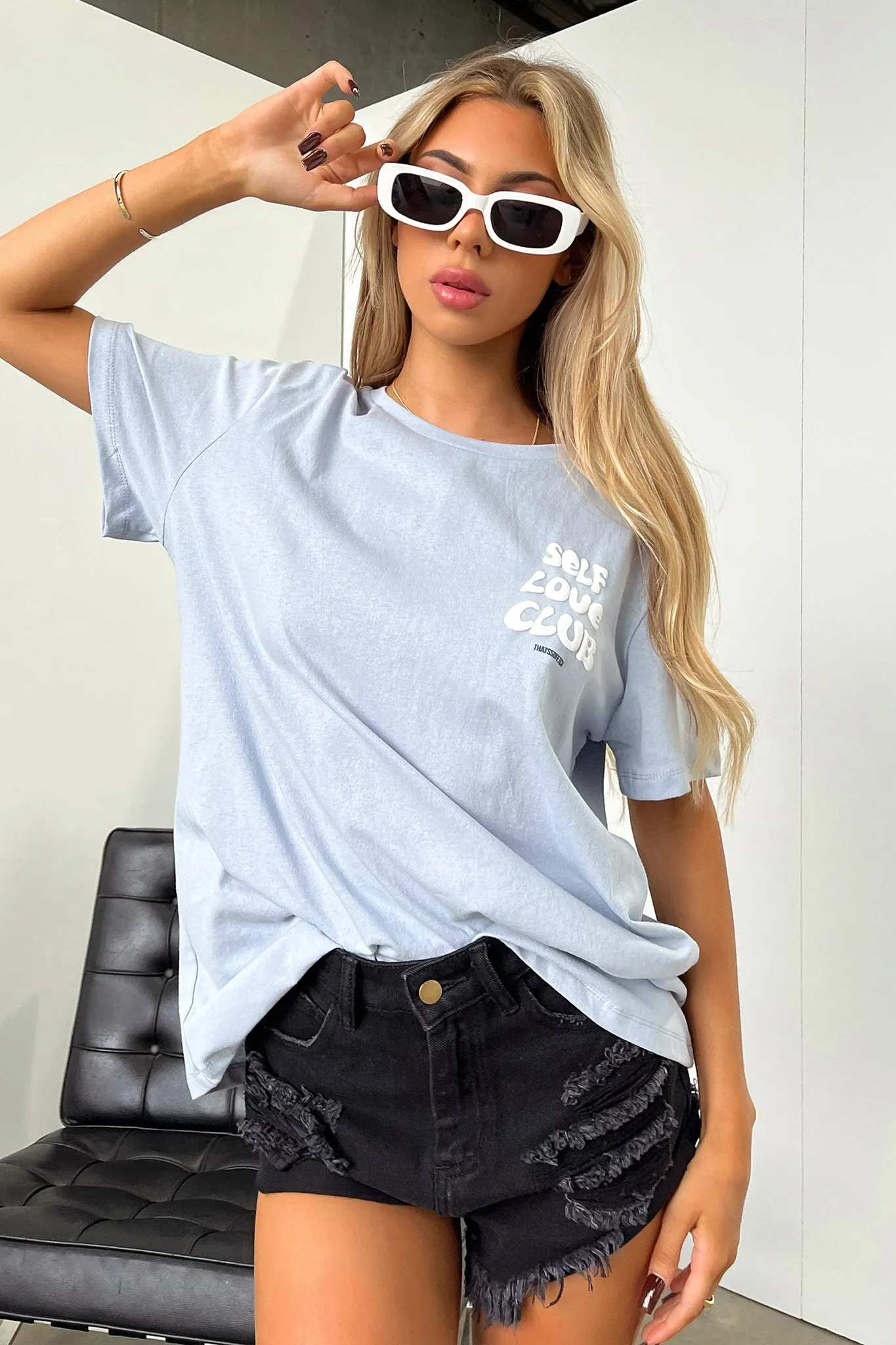 Self Love Tee - Blue