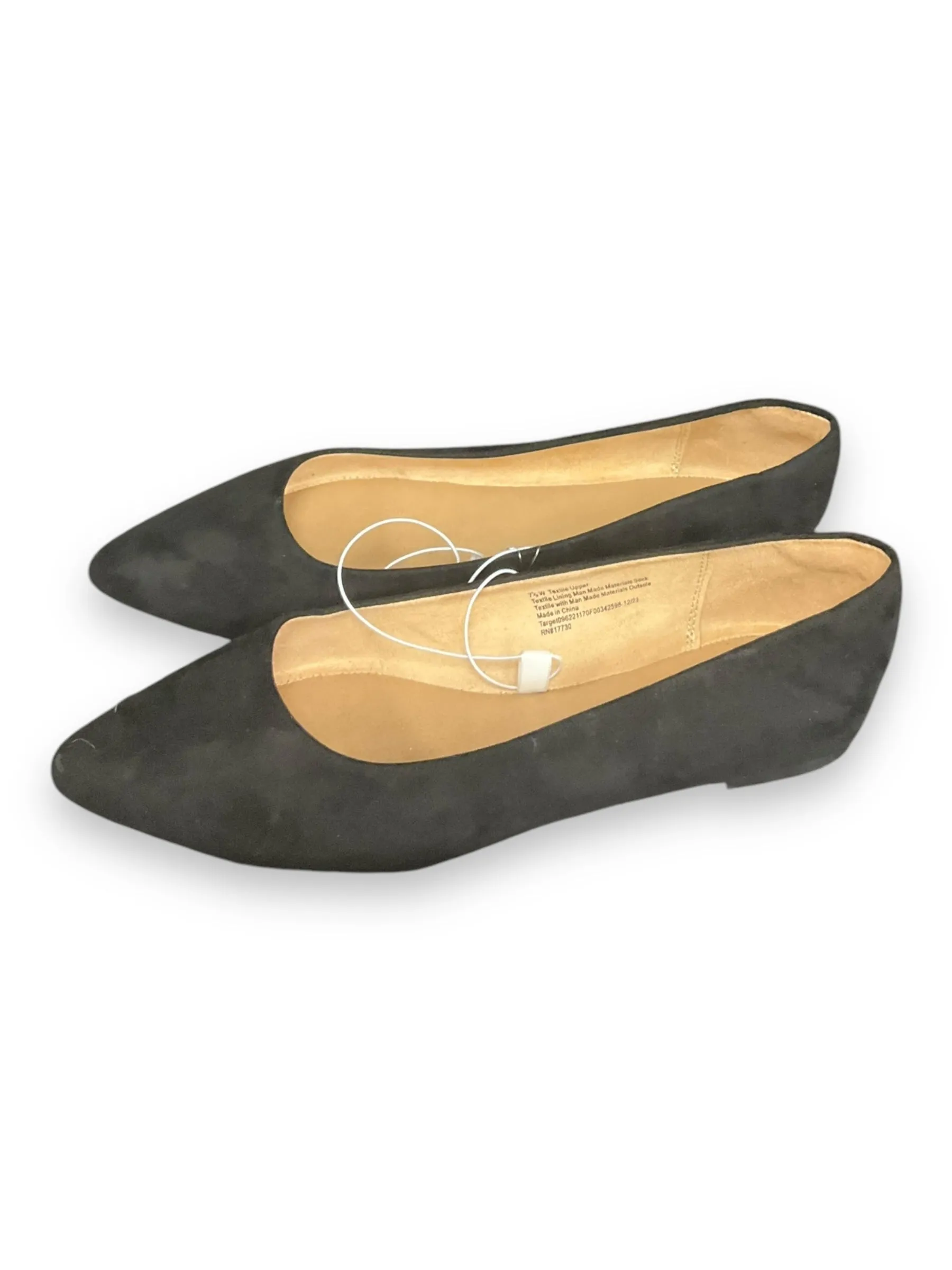 Shoes Flats By A New Day In Black, Size: 7.5