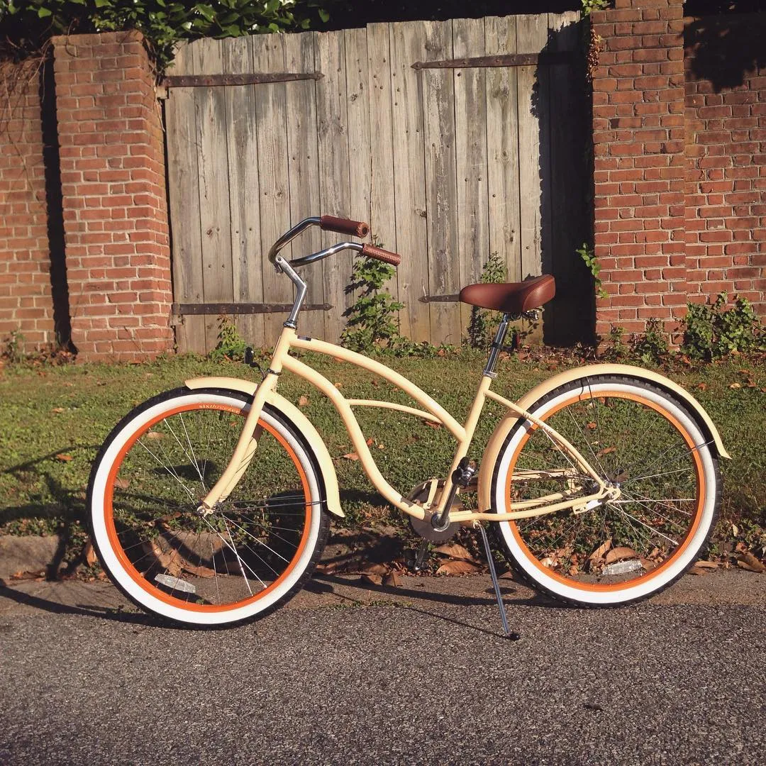 sixthreezero Scholar Women's 26" 21 Speed Beach Cruiser Bicycle