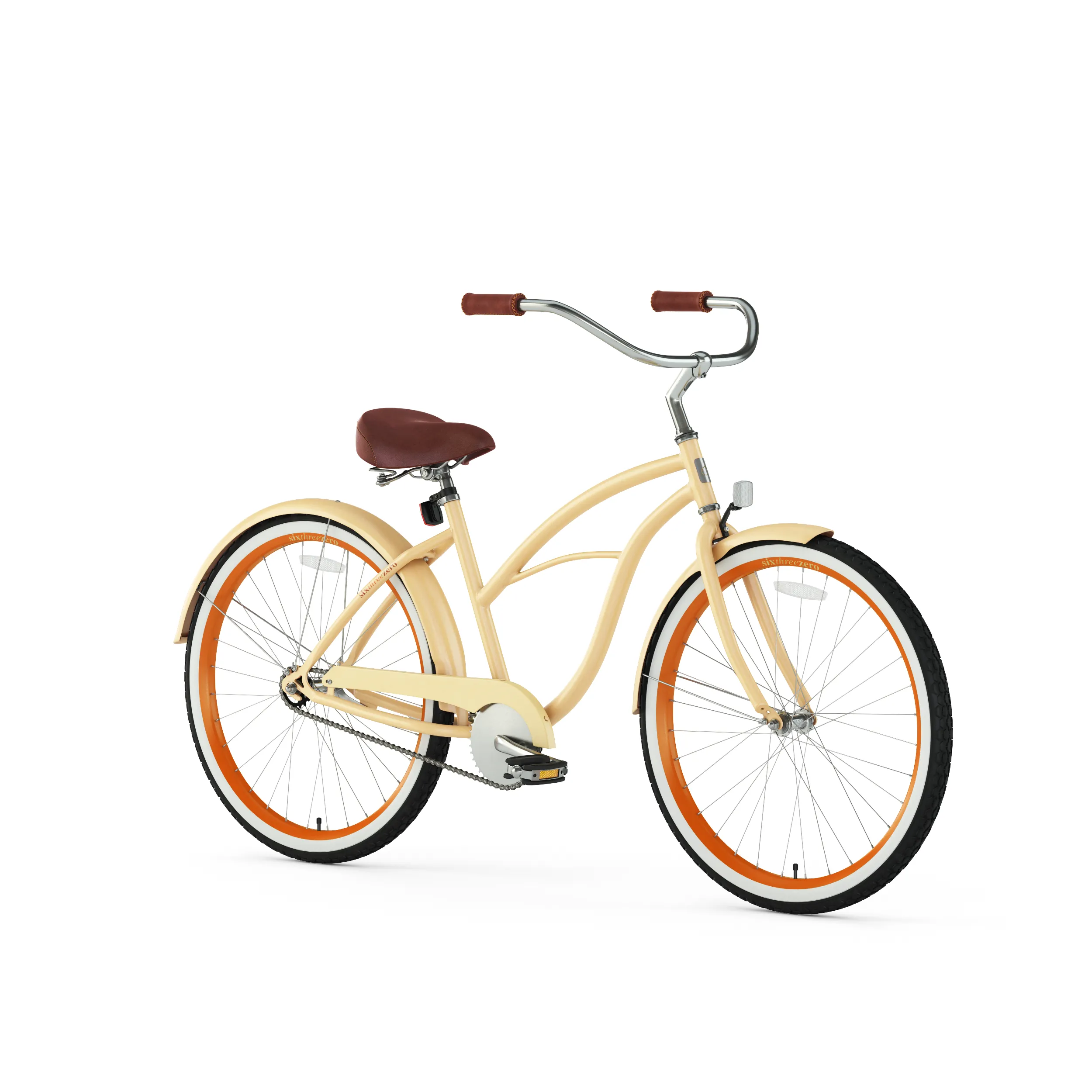 sixthreezero Scholar Women's 26" 21 Speed Beach Cruiser Bicycle