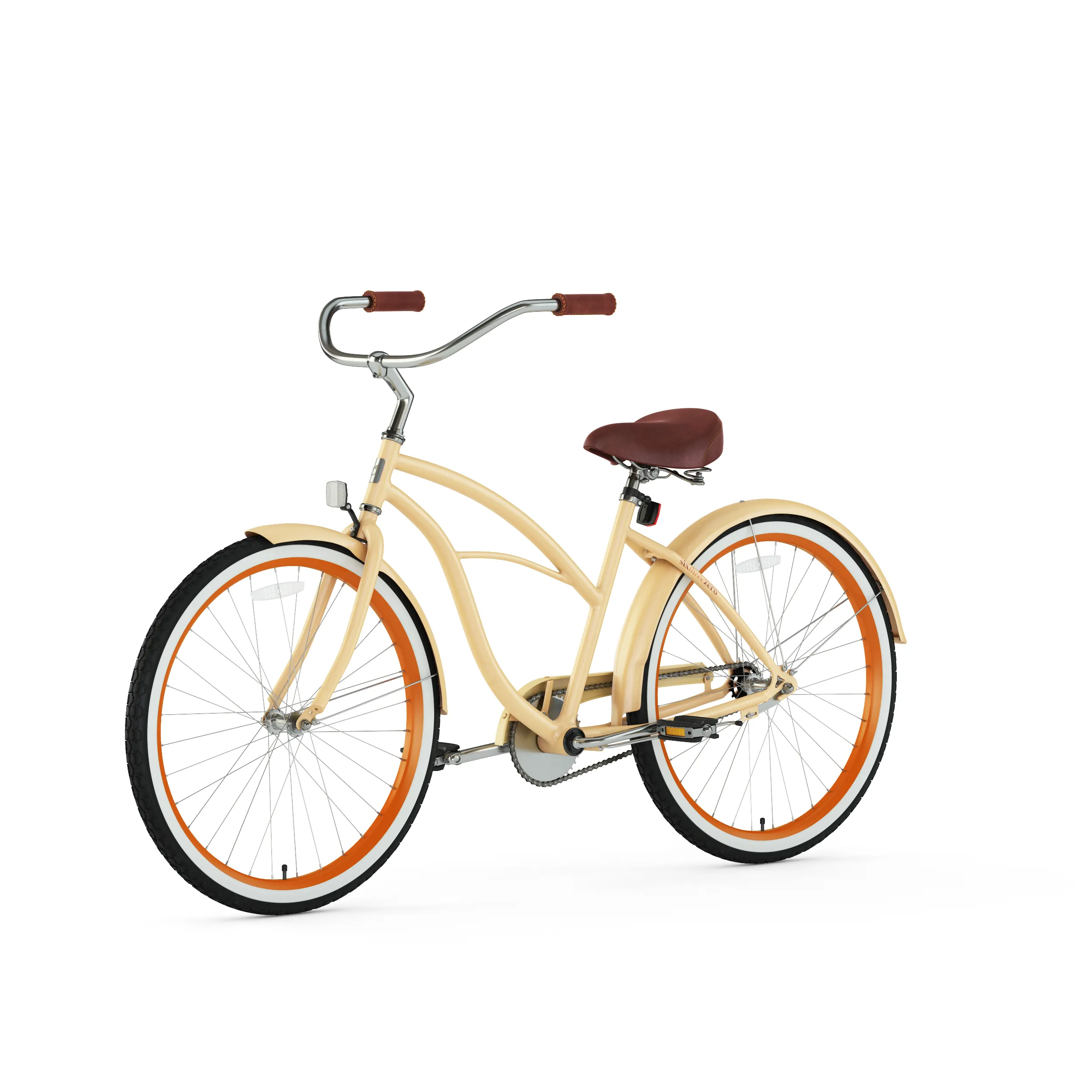 sixthreezero Scholar Women's 26" 21 Speed Beach Cruiser Bicycle