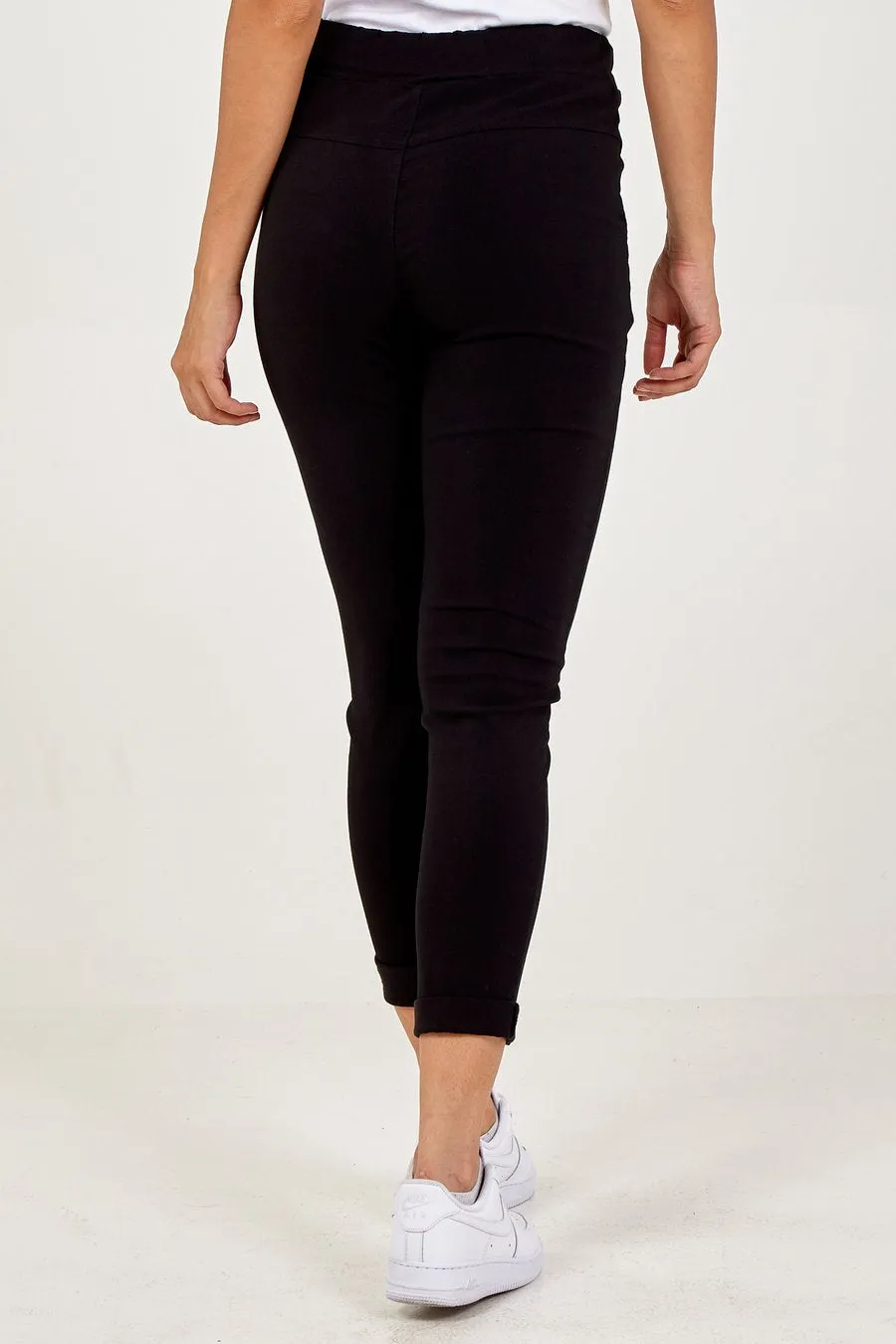 Smart Plain Magic Trouser - Black - XL/XXL