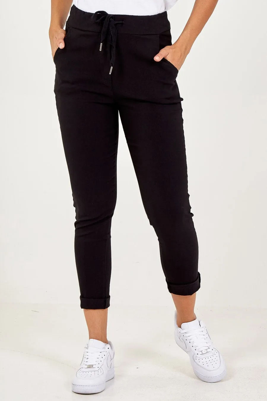 Smart Plain Magic Trouser - Black - XL/XXL