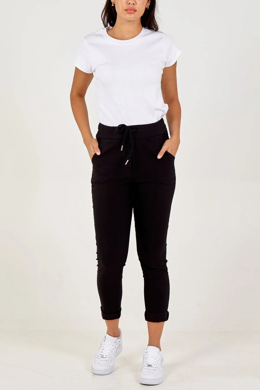 Smart Plain Magic Trouser - Black - XL/XXL