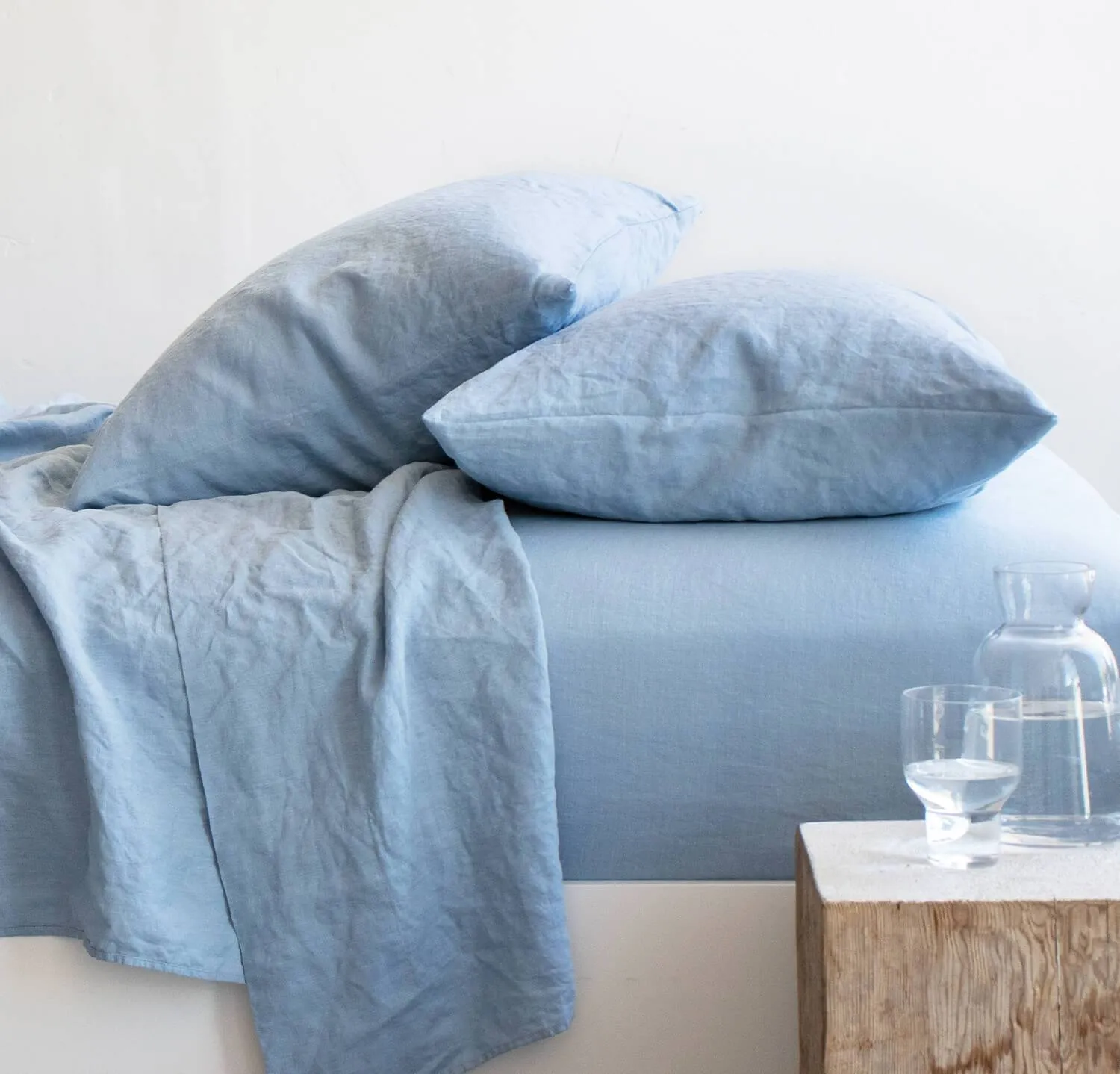 Smooth Linen Sheet Set