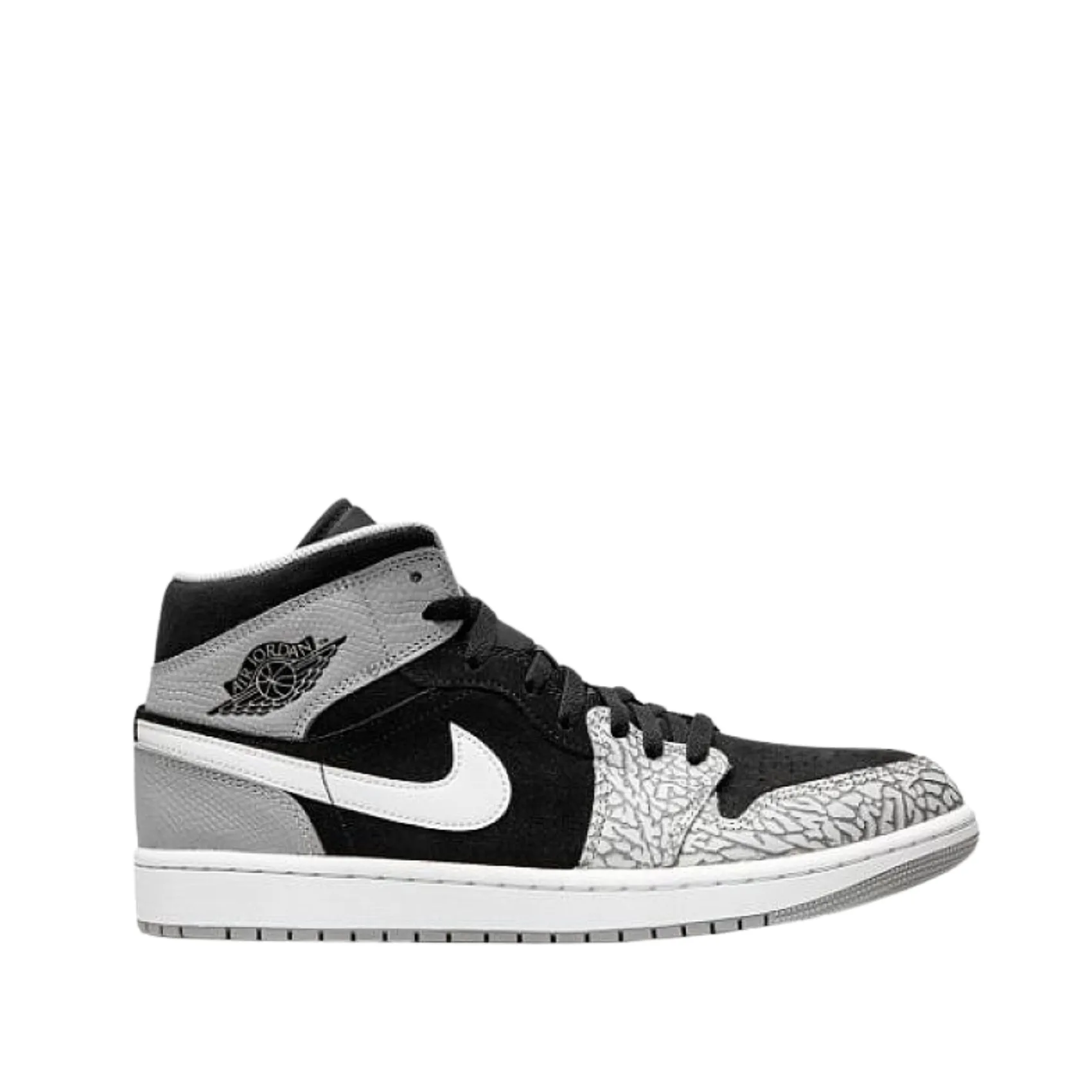 Sneakers Air Jordan 1 Mid Se - Black Grey White