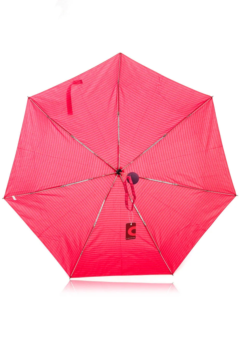 STRIPED Fuchsia Printed Umbrella