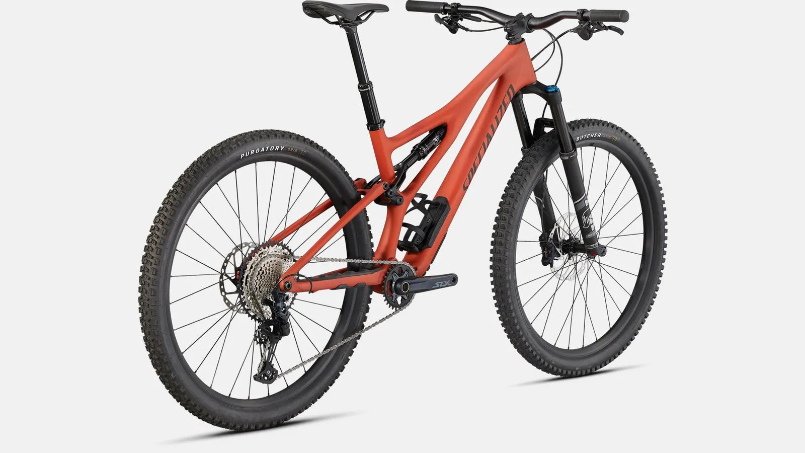 STUMPJUMPER COMP SATIN REDWOOD / BLACK