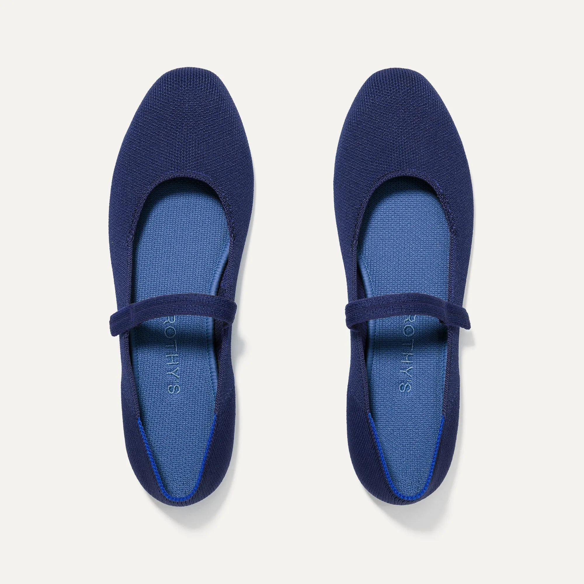 The Square Mary Jane - Deep Navy