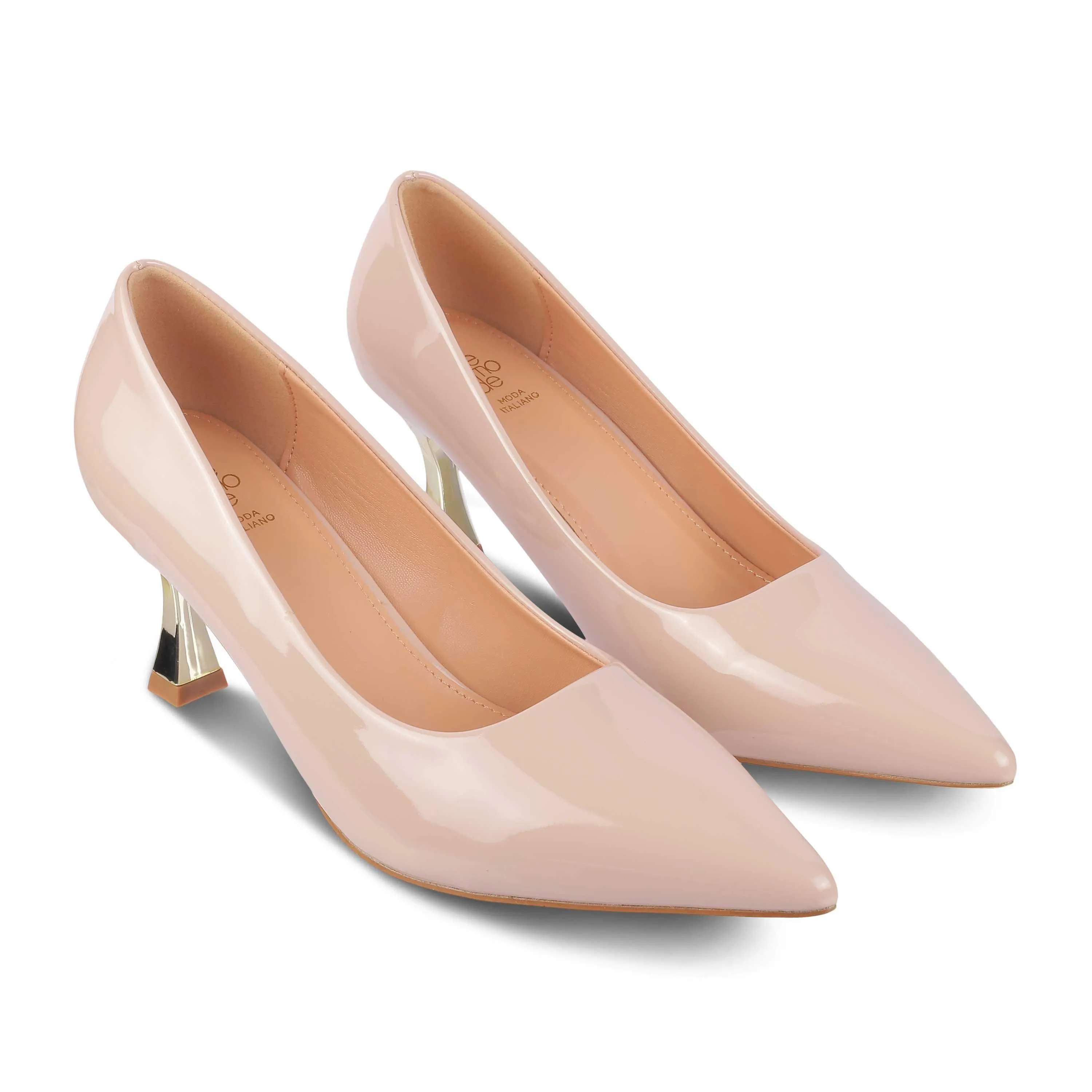 Tresmode Elysee Beige Women's Dress Pumps