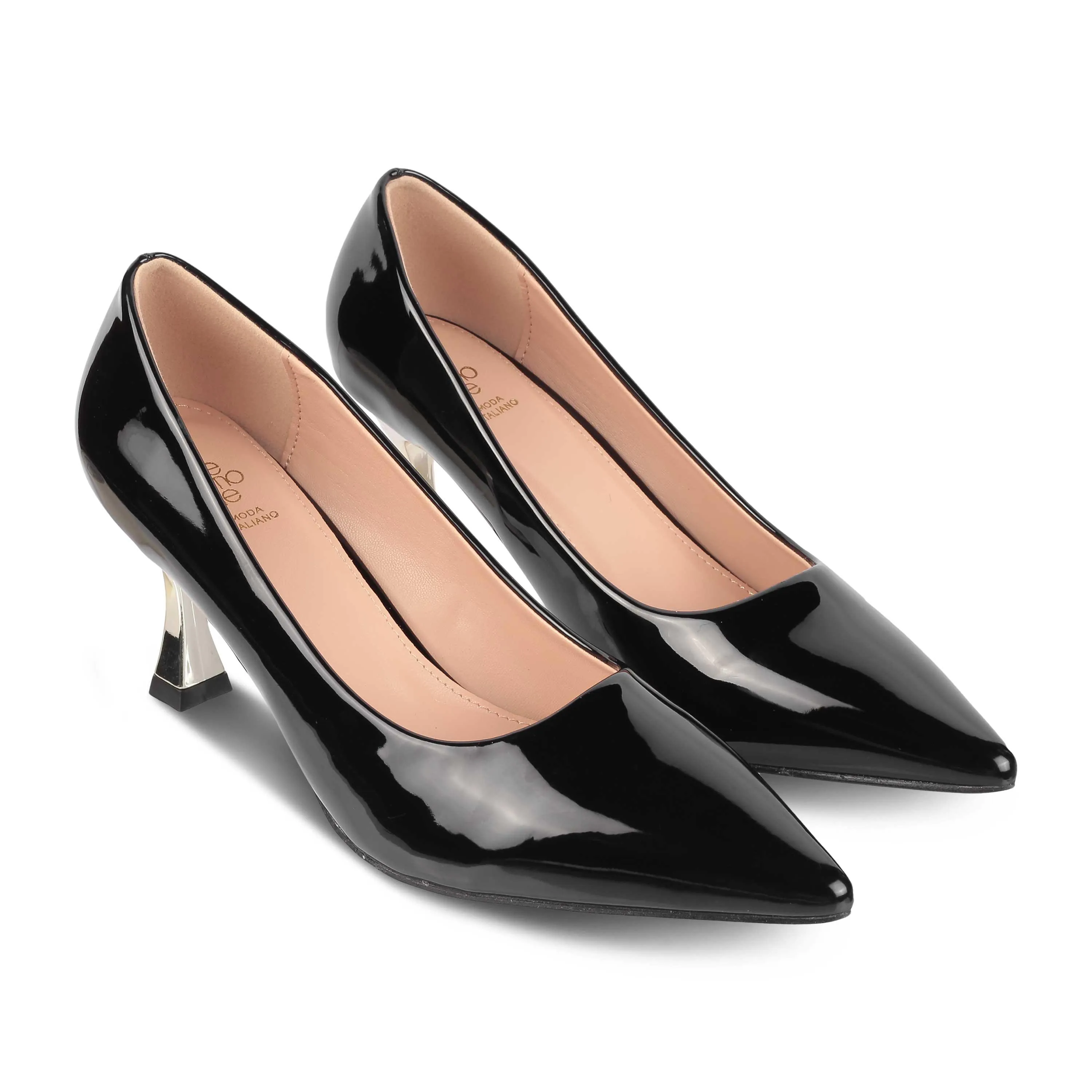 Tresmode Elysee Black Women's Dress Pumps