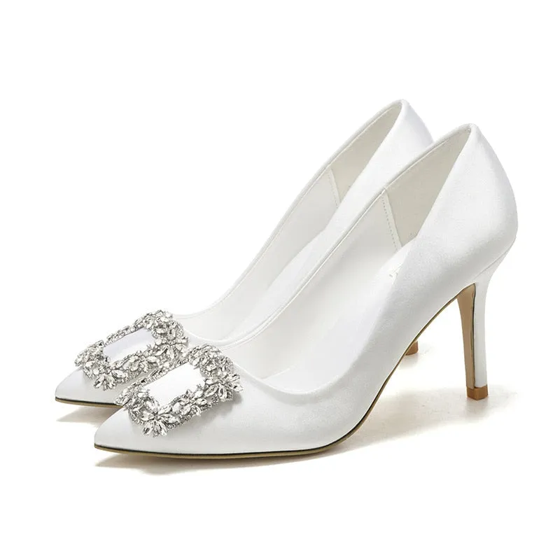 Wedding Shoes for Bride High Heel Bridal Shoes