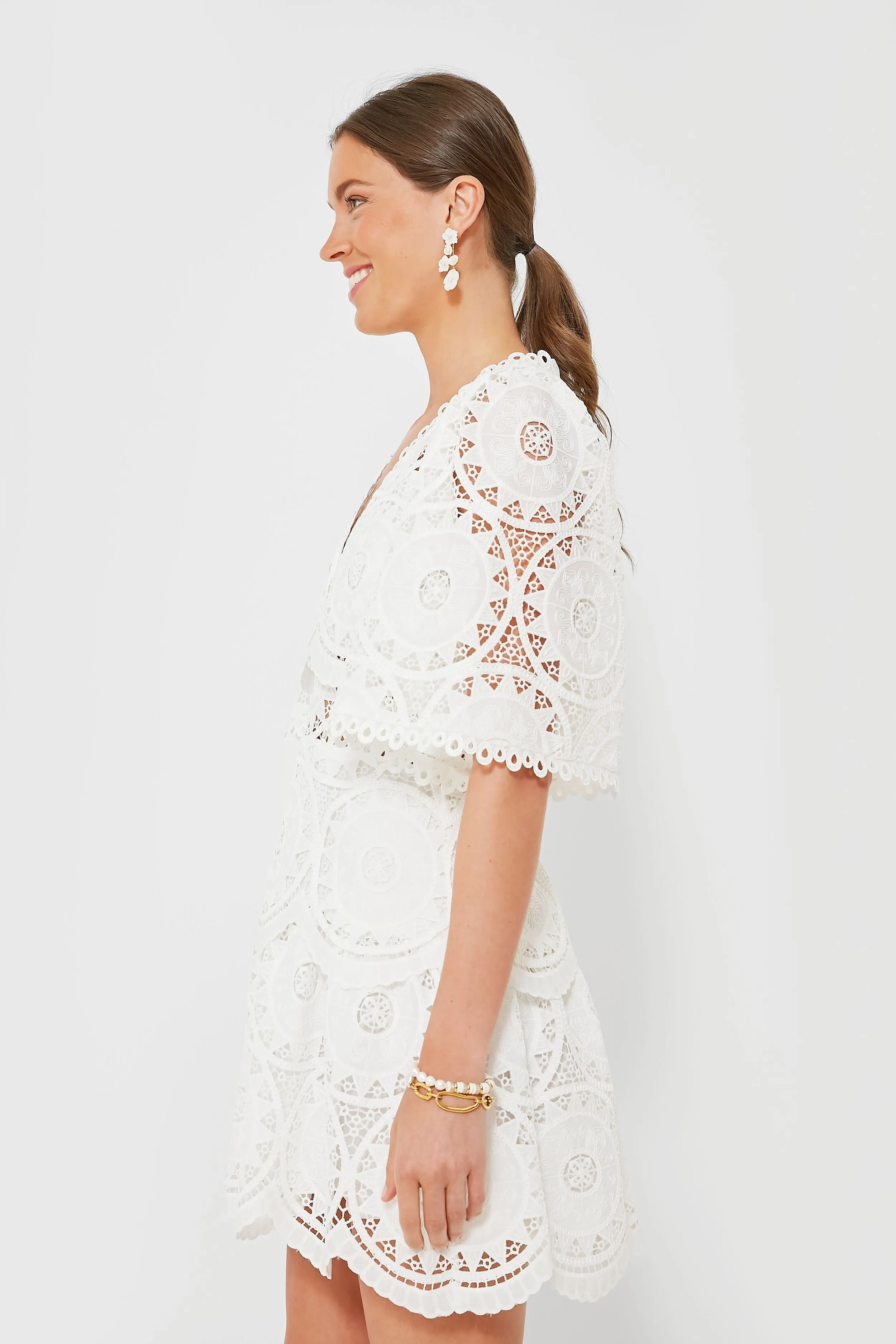 White Ethereal Pia Dress