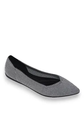 Wild Instinct B&W Ballerina Flats