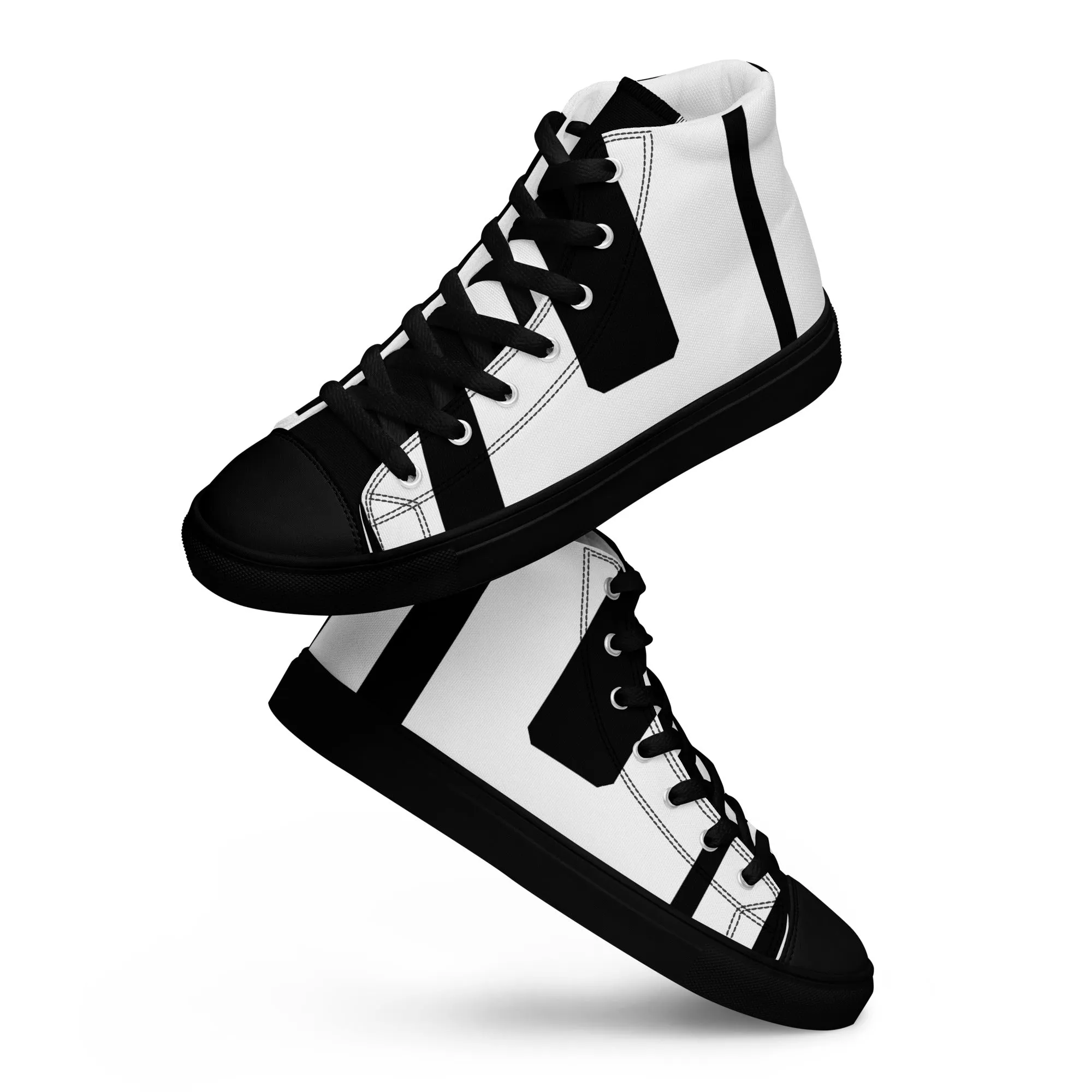 Women’s High Top Canvas Shoes Athletic Trainers Streetwear Apparel Ascension High Fashion Power