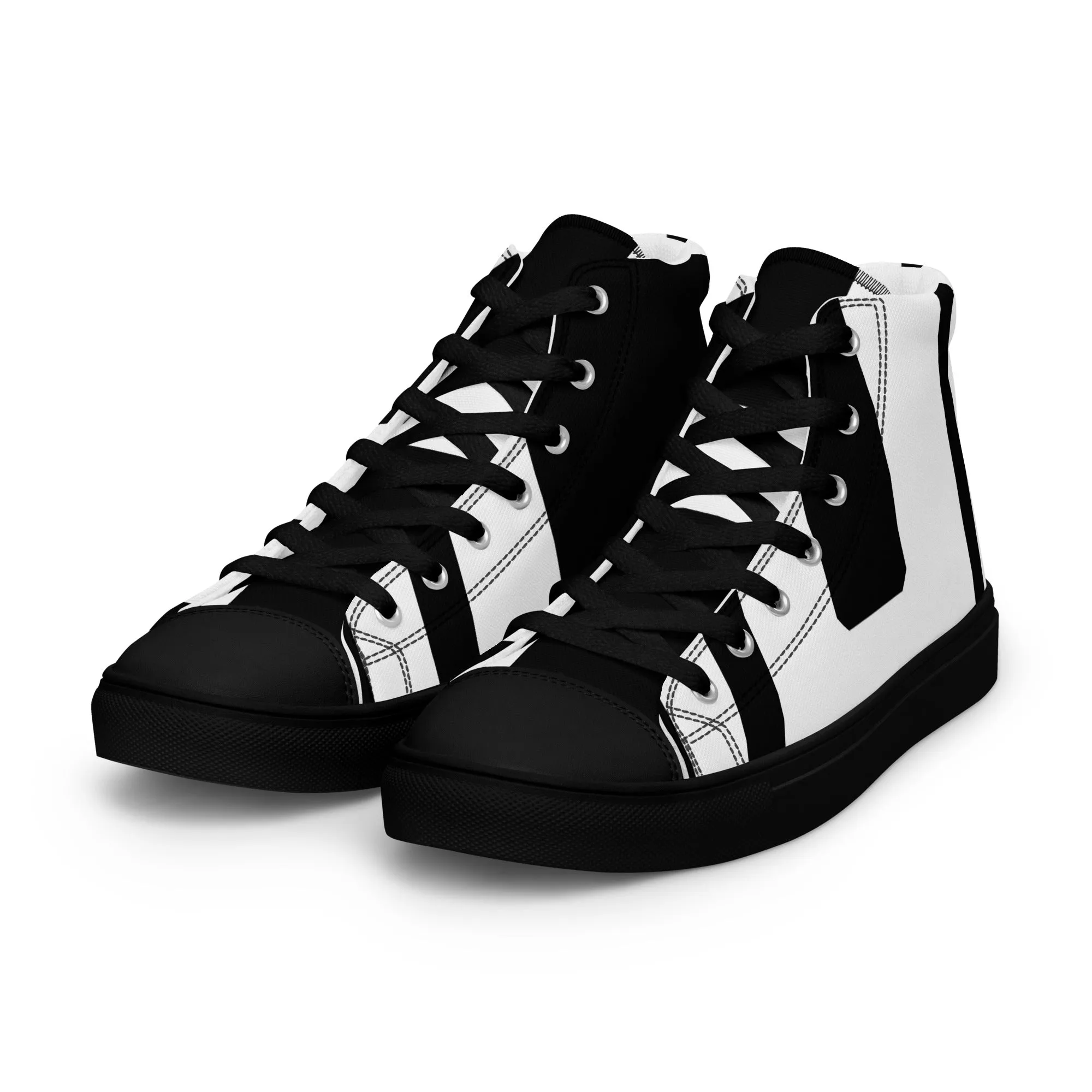 Women’s High Top Canvas Shoes Athletic Trainers Streetwear Apparel Ascension High Fashion Power