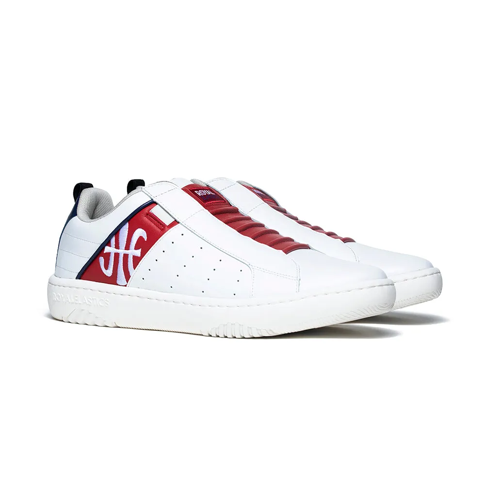 Women's Icon 2.0 Red White Leather Sneakers 96501-015