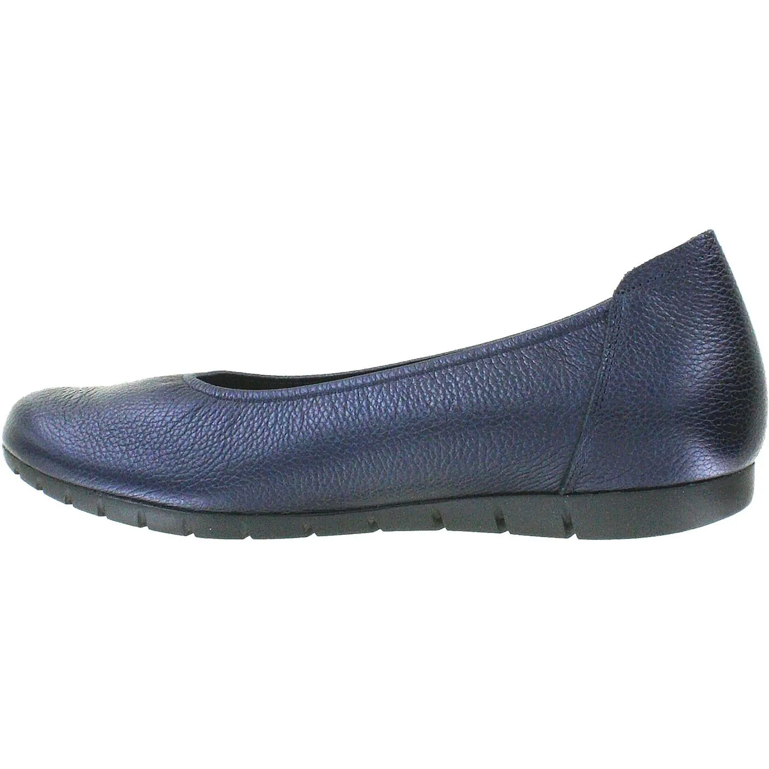 Women's Sabrinas Bruselas 85020 with Removable Arch Support Footbed Navy Pebbled Leather