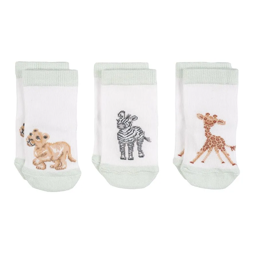 Wrendale - Little Savannah Baby Socks Set