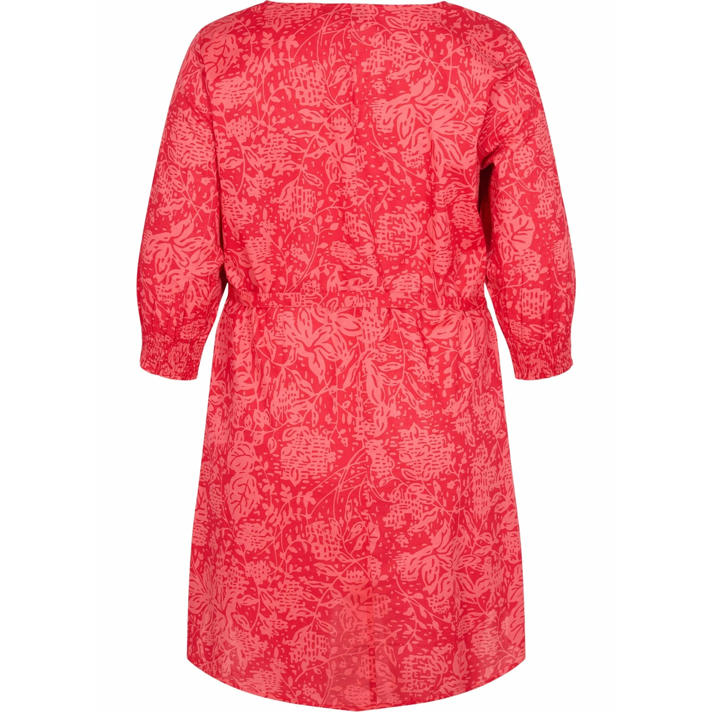 Zizzi Irma Dress in Red