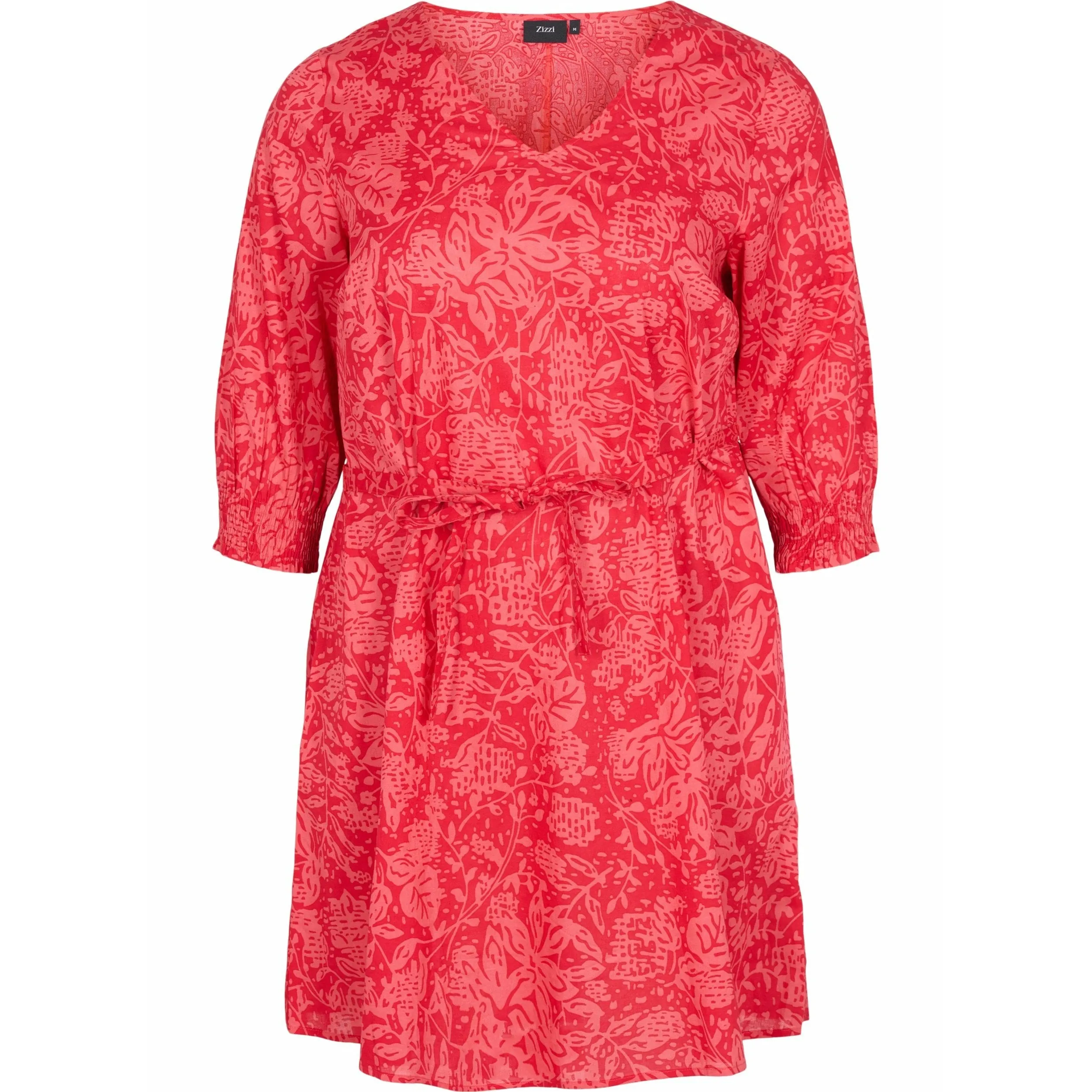 Zizzi Irma Dress in Red