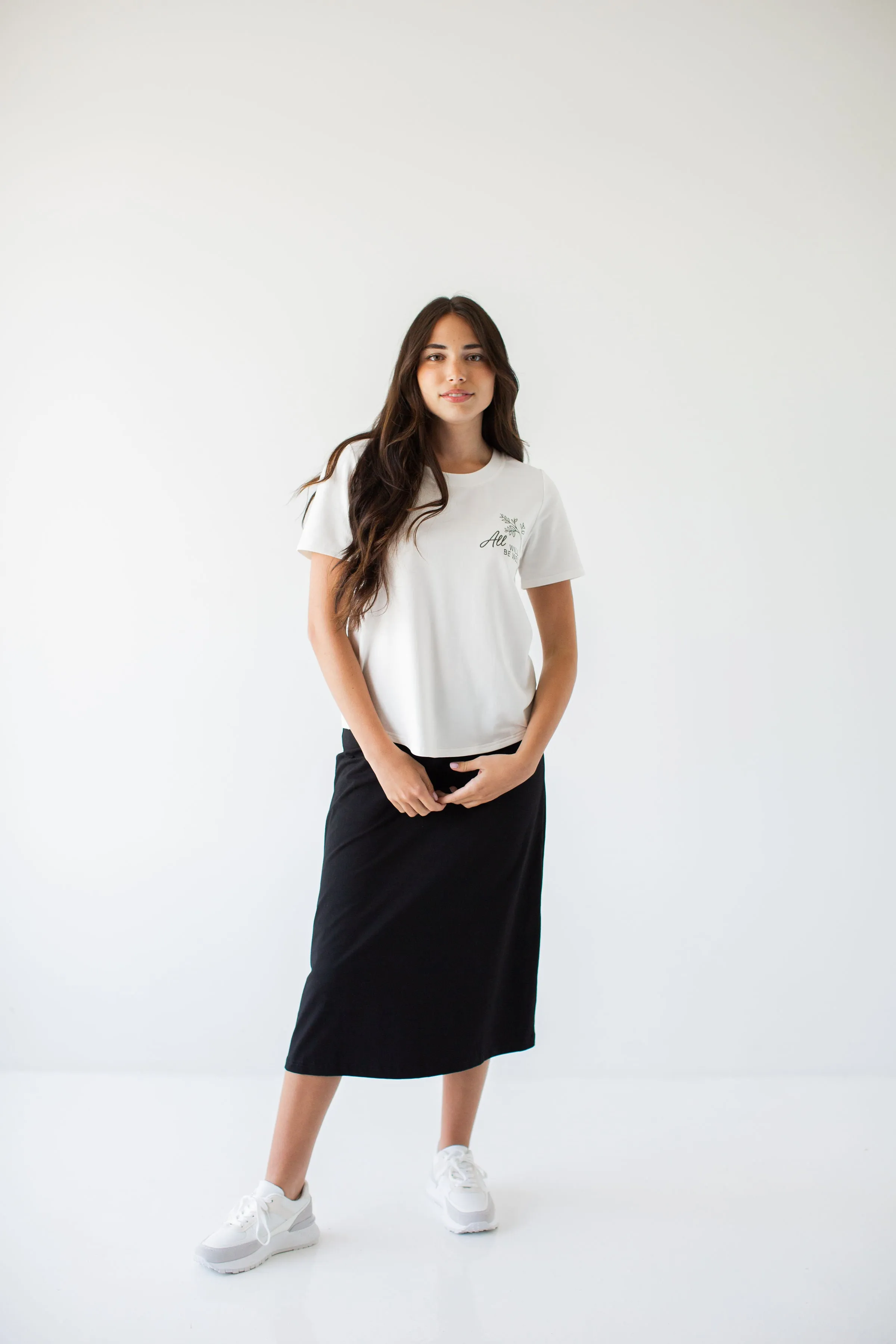 'Zoey' Midi Skort